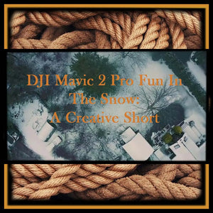 DJI Mavic 2 Pro fUN In The Snow A Creative Short